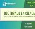 Doctorado. Departamento de Investigaciones Educativas