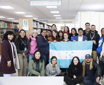 Universidad Pedagógica de Nacional de Honduras visita las instalaciones del DIE
