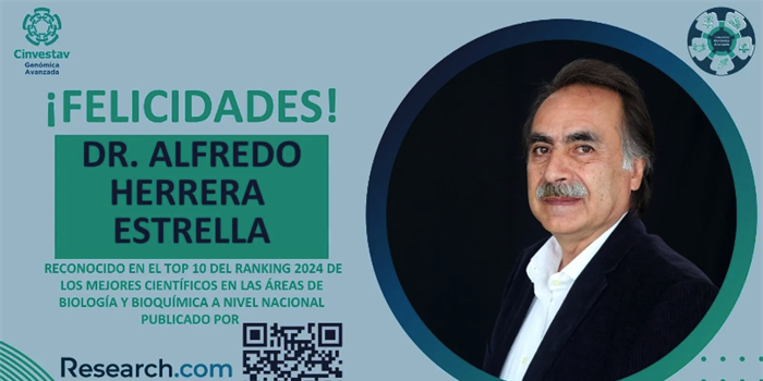 Dr. Alfredo Herrera entre los 10 mejores científicos