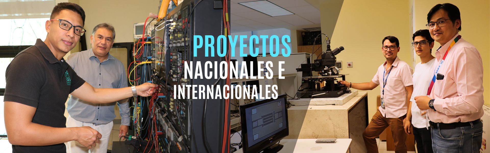 Banner - Proyectos Nacionales e Internacionales