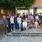 Bienvenida a las y los estudiantes de nuevo ingreso de los posgrados en Biología Integrativa y Biotecnología de Plantas