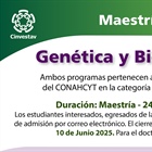 Convocatoria Genética  y Biología Molecular