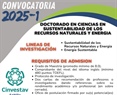 Doctorado en Ciencias en Sustentabilidad de los Recursos Naturales y Energía