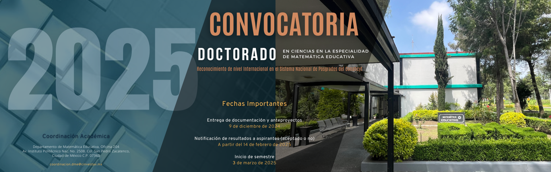 Convocatoria de Doctorado 2025