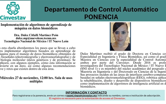 Ponencia Dulce Citlalli Martínez Peón