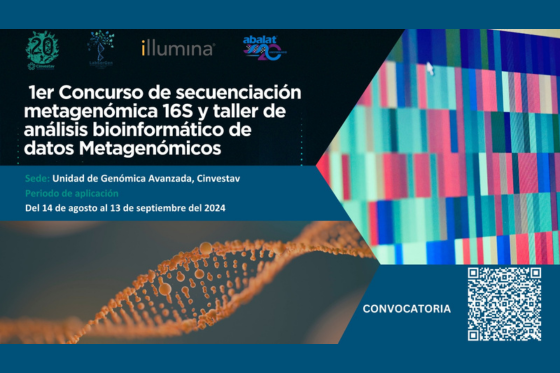 1er Concurso de Secuenciación Metagenómica 16S y Taller de Análisis Bioinformático de Datos Metagenómicos