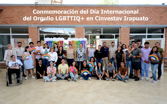 Conmemoración del Día Internacional del Orgullo LGBTTIQ+ en Cinvestav Irapuato